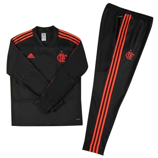 Chandal Del Niños Flamengo 2018-2019 Negro